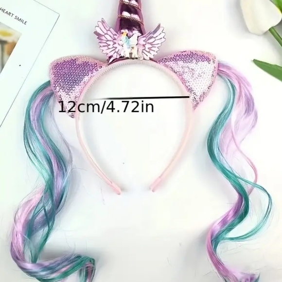 Unicorn headband - Picture 4 of 5